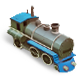 Blue Locomotive