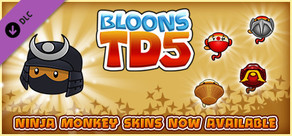 Bloons TD 5 - Samurai Ninja Monkey Skin