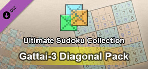 Ultimate Sudoku Collection - Gattai-3 Diagonal Pack