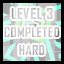 Level 3 - Hard - Level Completed