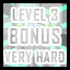 Level 3 - Very Hard - Bonus Level Completed