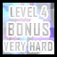Level 4 - Very Hard - Bonus Level Completed