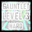 Gauntlet - Hard - Level 3 Completed