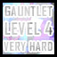 Gauntlet - Very Hard - Level 4 Completed