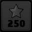 250 stars
