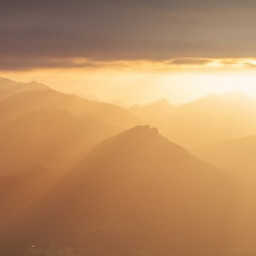 Mountains Sunset