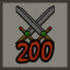 200 Weapons.
