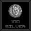 Got 100 Silver Coins!