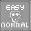 Finish the game in easy or normal difficulty