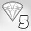 5 diamonds