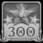 300 stars