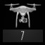 Use holodrones 7 times.