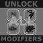 Unlock all modifiers