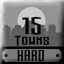 15 towns, mode hard