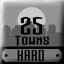 25 towns, mode hard