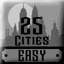 25 cities, mode easy