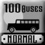 over 100 buses, mode normal