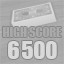 High score of 6,500