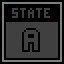 Reach state A