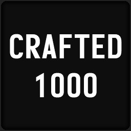 Crafted 1000 Objects