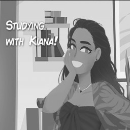 Studying with Kiana!