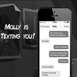 Molly is texting you!
