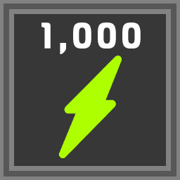 Reach 1,000 Energy!