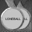 Loneball Silver Medal (Doubles)