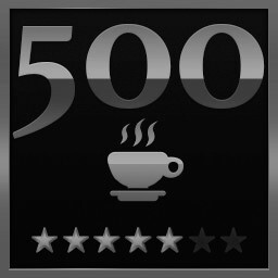 500 Coffee Sold