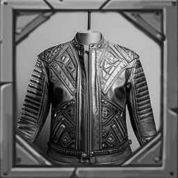 Leather jacket made from the skin of the Serpent Gorynych