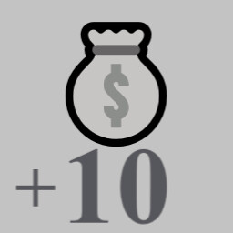 💰+10