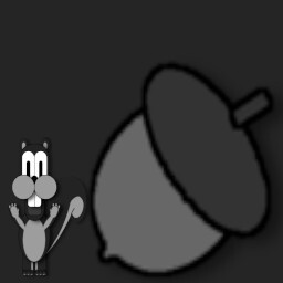 Smol squirrel is smol.