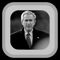 43RD PRESIDENT OF THE UNITED STATES GEORGE W. BUSH!