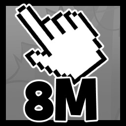 8 000 000 Clicks!