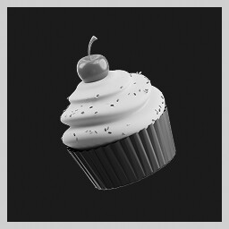 Pretty little cupcake