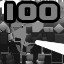 100 Enemies down