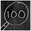 Examined 100 objects
