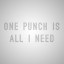 ONE PUNCH IS ALL I NEED