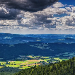 Sky and Mountain