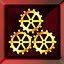 Triple Gold Cog