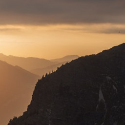 Mountains Sunset