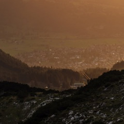 Mountains Sunset