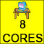 8 CPU Cores