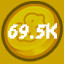 69.5k Coins Spent