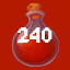 240 Potions Used
