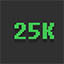 25K