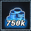 Collect 750,000 gold