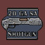 20 GA Semi-Automatic Shotgun (Winter Camo)