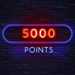 5 000 points