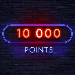 10 000 points